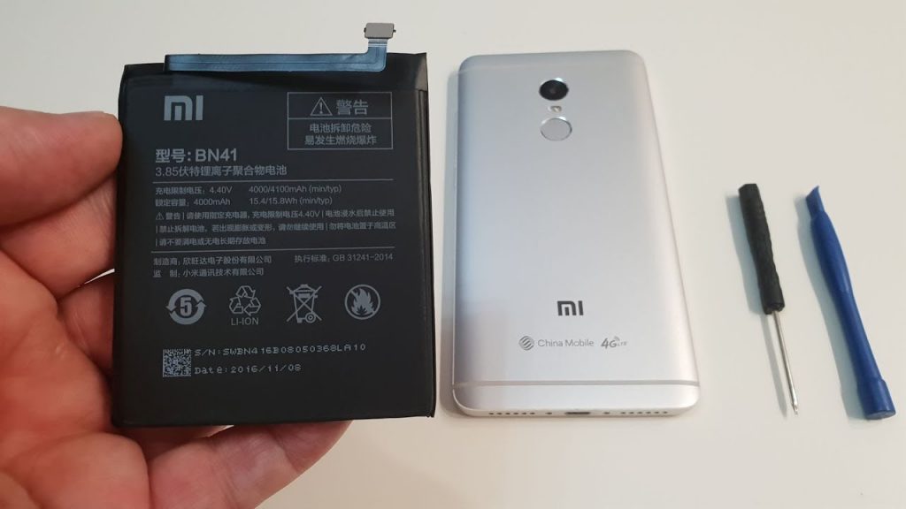 Cambiar Bateria Xiaomi Redmi Note 4 1
