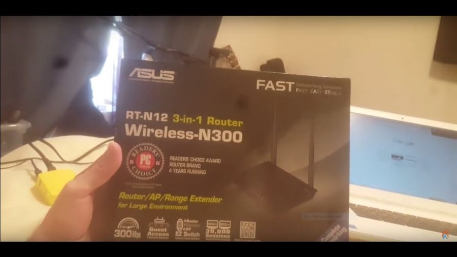Router Asus Rt N12E Wireless N300 1