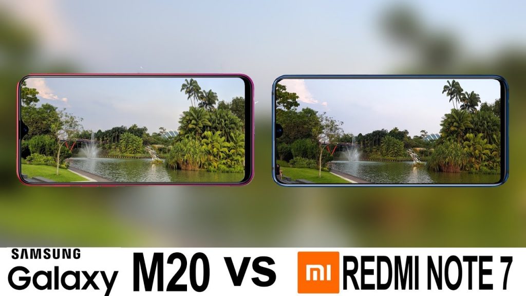Samsung Galaxy M20 Vs Xiaomi Redmi Note 7 1