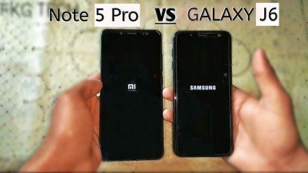 Samsung J6 Vs Xiaomi Redmi Note 5 39