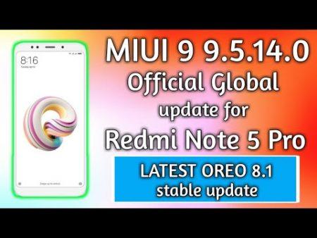 Xiaomi Redmi Note 5 Oreo 1