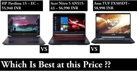 Asus Gaming Ryzen 5 3350H Gtx1650 55