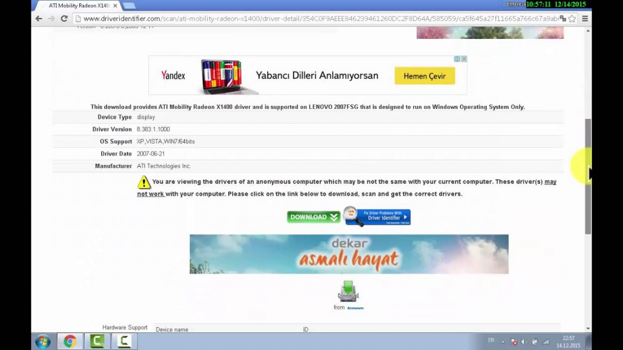 Asus Radeon X300 X550 X1050 Series Driver