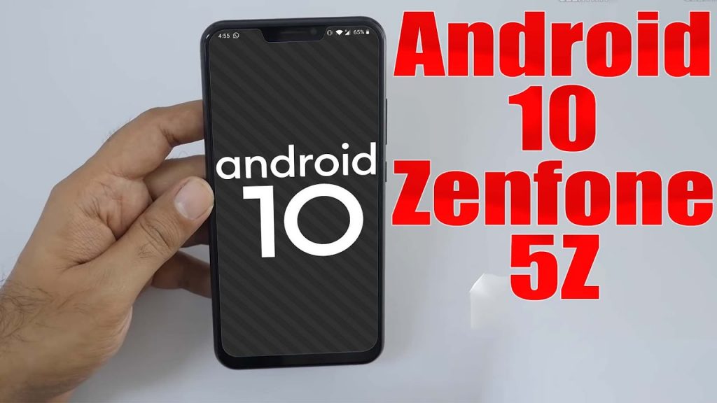 Asus Zenfone 5Z Android 10 1