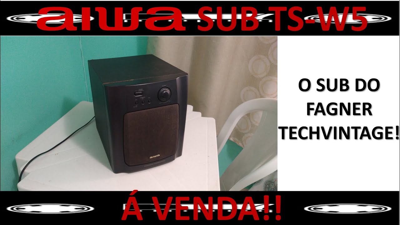 Subwoofer Aiwa Ts W5 44