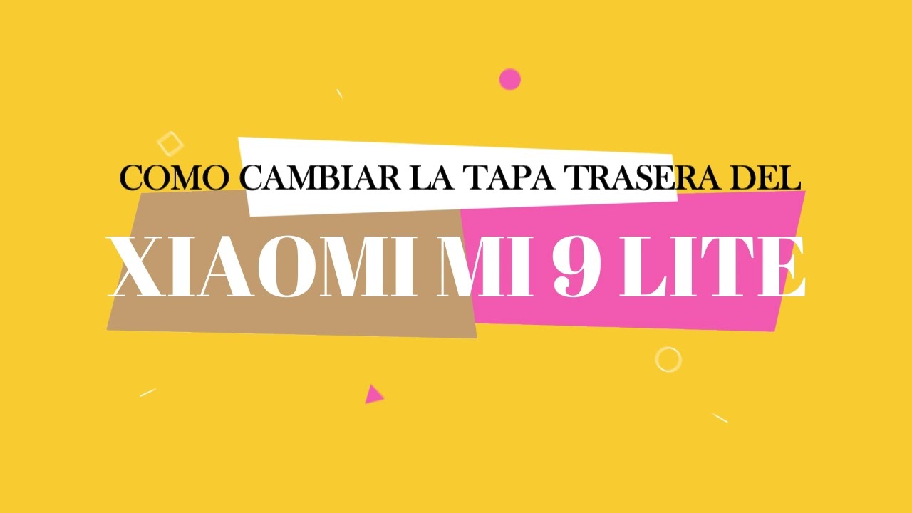 Tapa Trasera Xiaomi Mi 9 17