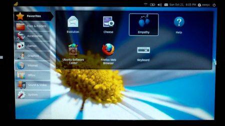 Ubuntu Asus Eee Pc 900 52