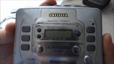 Walkman Radio Cassette Aiwa 56